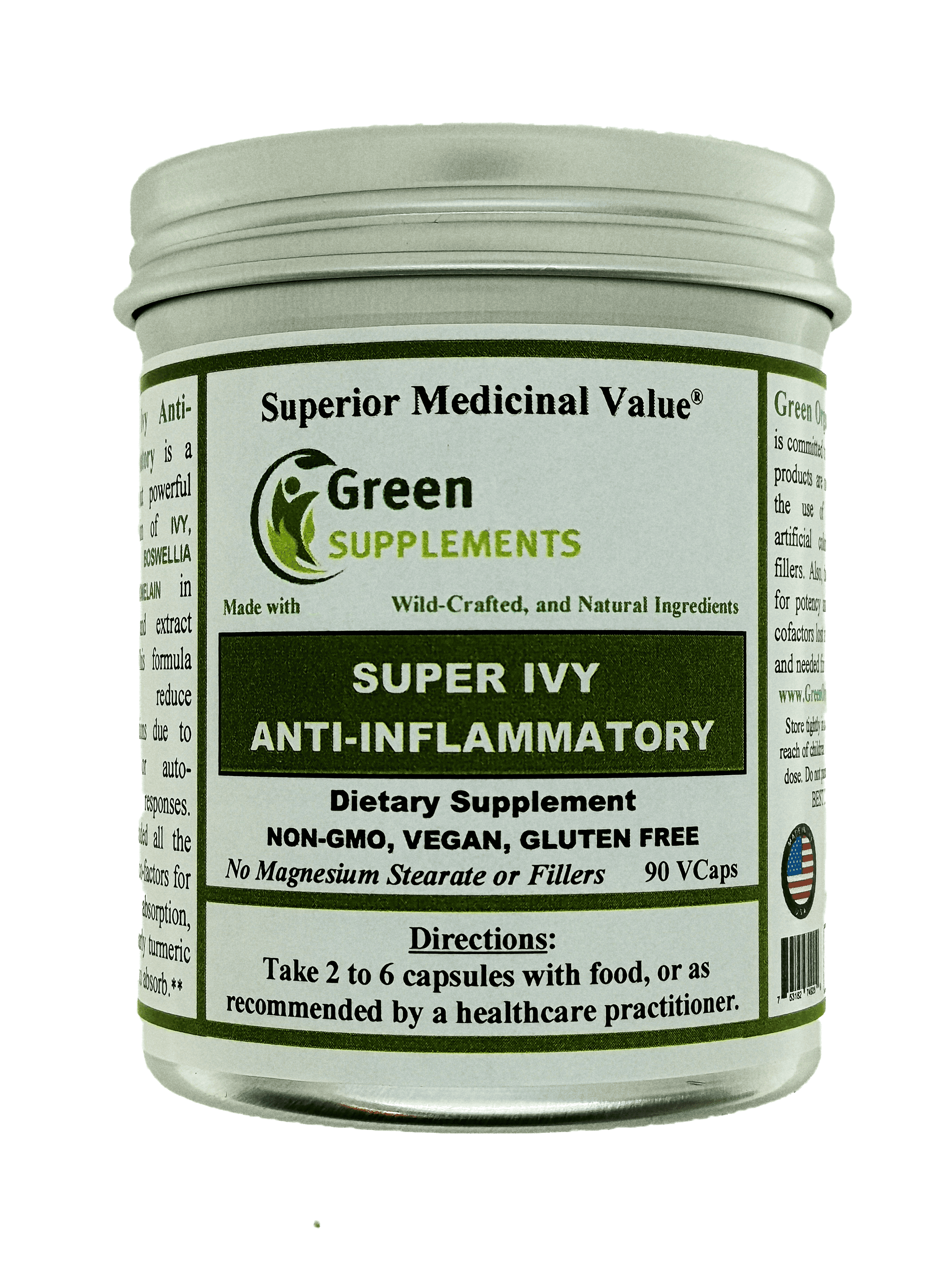 Anti Inflammatory, Ivy, Turmeric, Curcumin